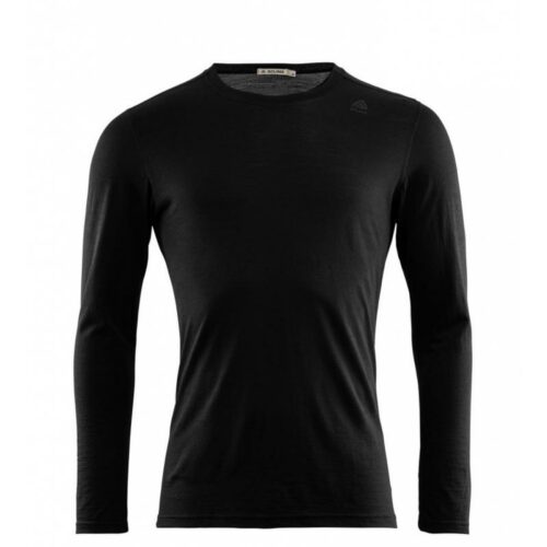 Aclima-LightWool-undershirt-long-sleeve-M's-Jet-Black--106739-Friluftsbua-2