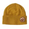 Patagonia-Brodeo-Beanie-Slow-Going-Patch:-Cabin-Gold-P29206-SLGO-Friluftsbua-1