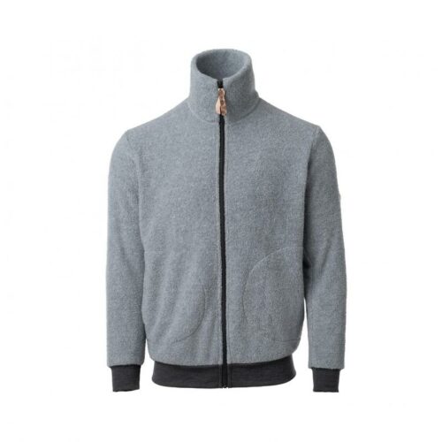 Aclima Reborn Terry Jacket M´S Light Grey Melange 108105 Friluftsbua 6