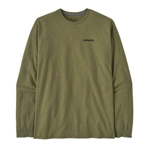 Patagonia M´S L-S P-6 Logo Responsibili-Tee Bugr Buckhorn Green P38518 Friluftsbua 3