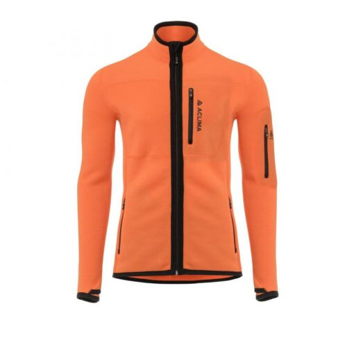 Aclima Fleecewool V2 Jacket M´S Orange Tiger 107488 Friluftsbua 2