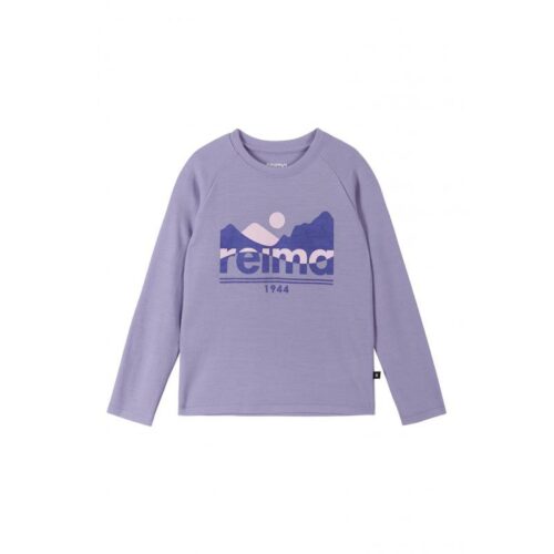 Reima Wool long sleeve T-shirt, Viisas Blooming Lilac 5200012C Friluftsbua 1