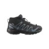 Salomon Xa Pro V8 Mid Wp J Black - Dark Slate - Alaskan Blue L47573800 Friluftsbua 1