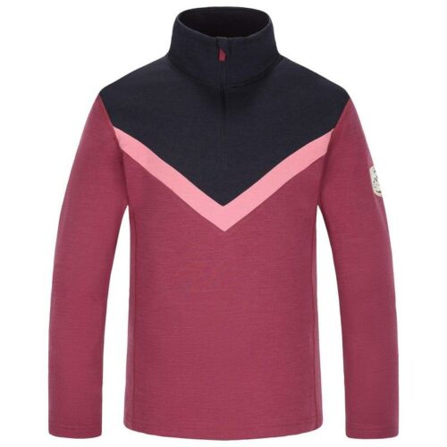 Skogstad J Gausta Merinoull Blanding Half-Zip Violet Quartz 242056 Friluftsbua 1