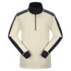 Skogstad M Storsteinfjellet Merinoull Blanding Half-Zip White Sand 244079 Friluftsbua 1