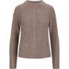 Tufte W Robin Cable Sweater Stucco Melange 4253 Friluftsbua 1