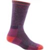 Darn Tough Hiker W Boot Midweight With Cushion DT1907 Plum Heather S Friluftsbua 2