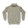 Devold Svalbard Wool High Neck Olive-Offwhite TC 396 390 A Friluftsbua 1