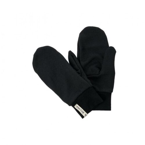 Aclima Woolterry Liner Mittens Jet Black 108469 Friluftsbua 1