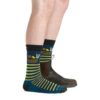 Darn Tough Wild Life Crew Lightweight with Cushion Dark Teal DT6096 Friluftsbua 4