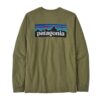 Patagonia M´S L-S P-6 Logo Responsibili-Tee Bugr Buckhorn Green P38518 Friluftsbua 3